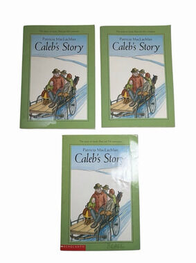Lot Of 3 Caleb’s Story Books Classroom Set by Patricia MacLachlan Newberry
